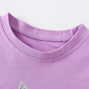 Children's Fox Graphic Ruffle Hem T-Shirt - Little Janey Shop