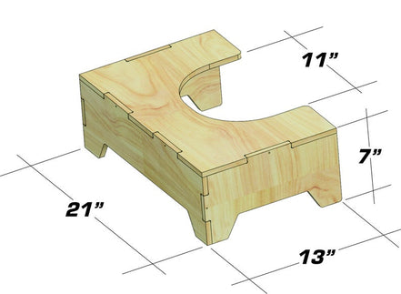 JOHN- Toilet Stool