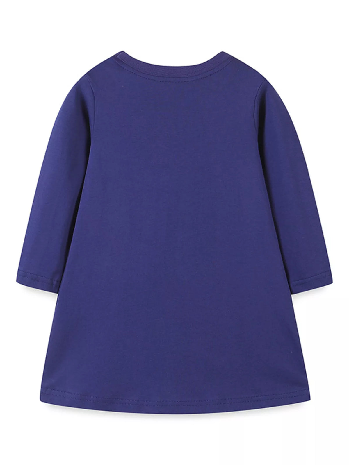 Children's Christmas Embroidered Long Sleeve Dress - Little Janey Shop