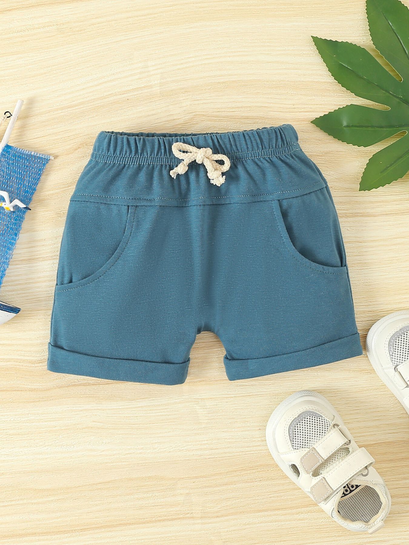 Children's Tropical Palm Print Tank Top & Shorts Set - Little Janey Shop