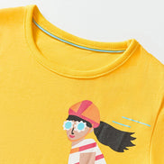 Children's Bicycle Graphic Short Sleeve T-Shirt - Little Janey Shop