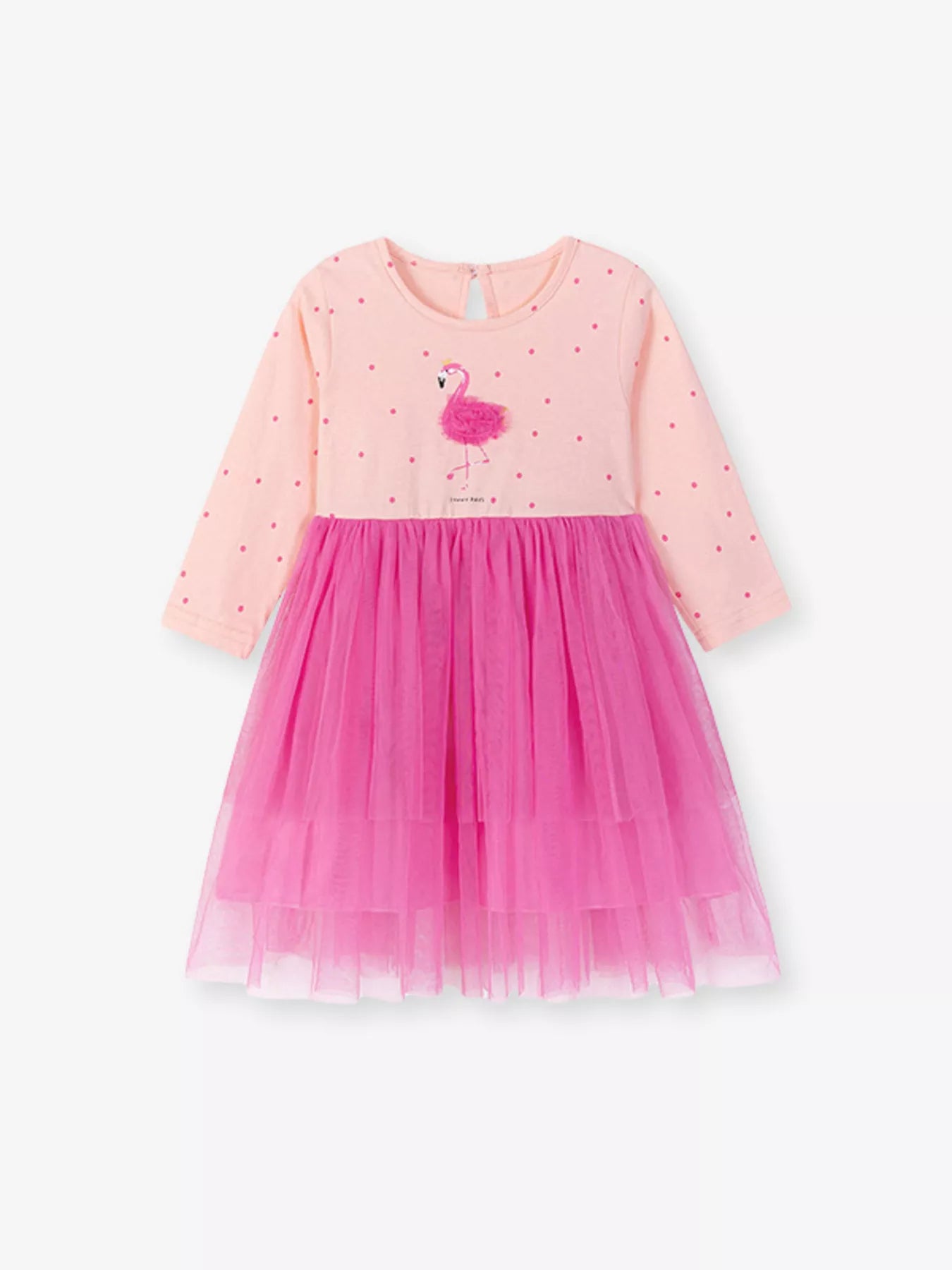 Children's Flamingo Tulle Dress - Little Janey Shop