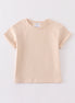 Premium Apricot basic T-shirt