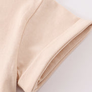 Premium Apricot basic T-shirt