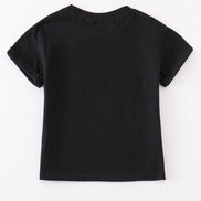Premium Black basic T-shirt Kids and adult