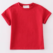 Premium Maroon basic T-shirt Kids and adult