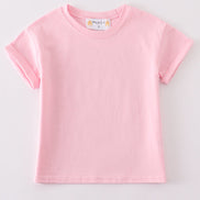Premium Blush basic T-shirt Kids and adult