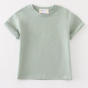 Premium Sage basic T-shirt