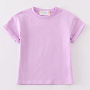 Premium Lilac basic T-shirt