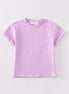 Premium Lilac basic T-shirt