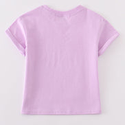 Premium Lilac basic T-shirt