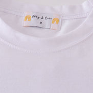 Premium Ivory basic T-shirt Kids and adult
