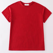 Premium Maroon basic T-shirt Kids and adult