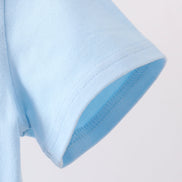 Blue pocket button down shirt