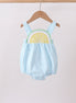 Mint lemon ruffle bubble