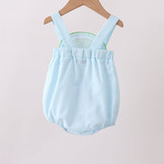 Mint lemon ruffle bubble