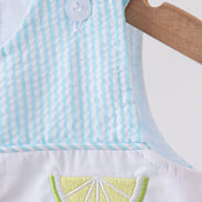 Blue lemon embroidery jonjon