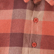 Harvest Rust Plaid Button Down Shirt