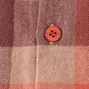 Harvest Rust Plaid Button Down Shirt