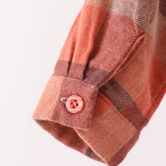 Harvest Rust Plaid Button Down Shirt