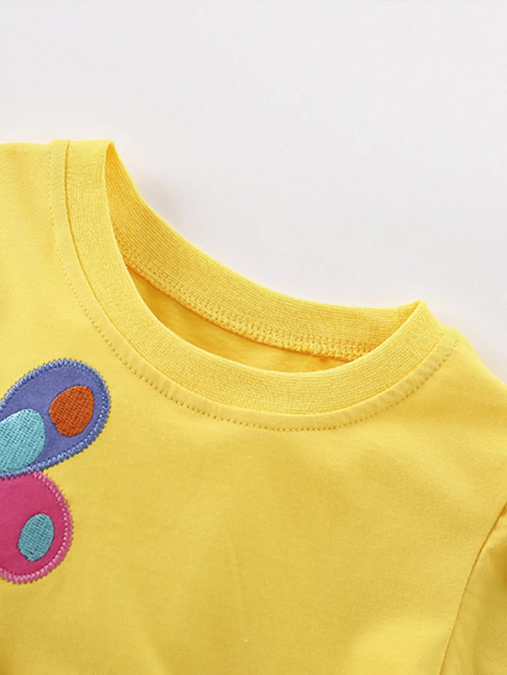 Children's Butterfly Rainbow Casual Dress - Little Janey Shop