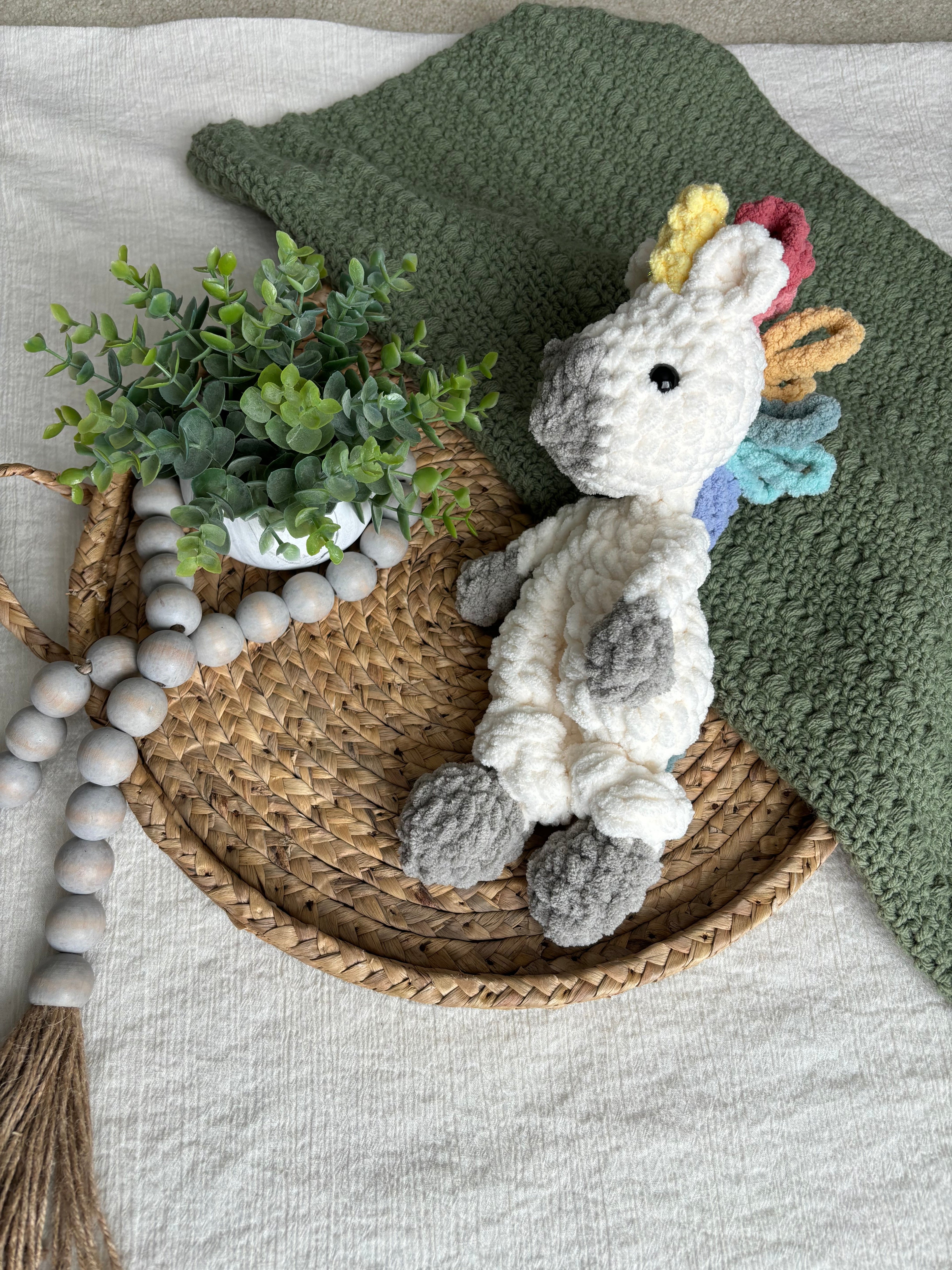 Handmade Crochet Animal Snugglers — Hand-Crocheted Stuffed Animals for Babies & Toddlers | Little Janey
