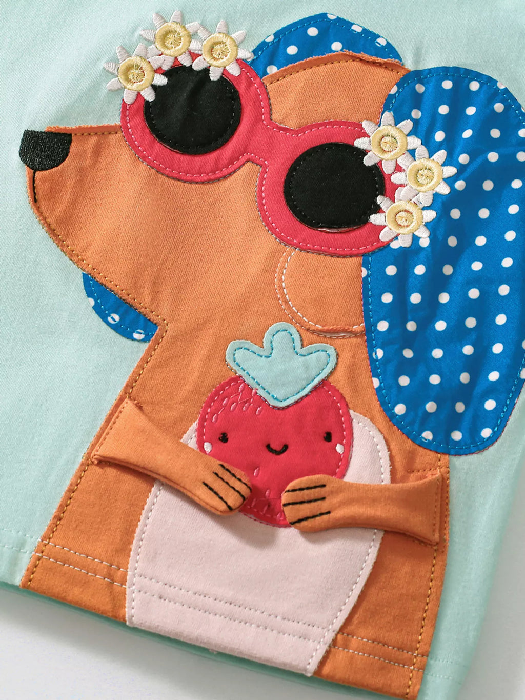 Children's Animal Tee and Polka Dot Leggings Set - Little Janey Shop