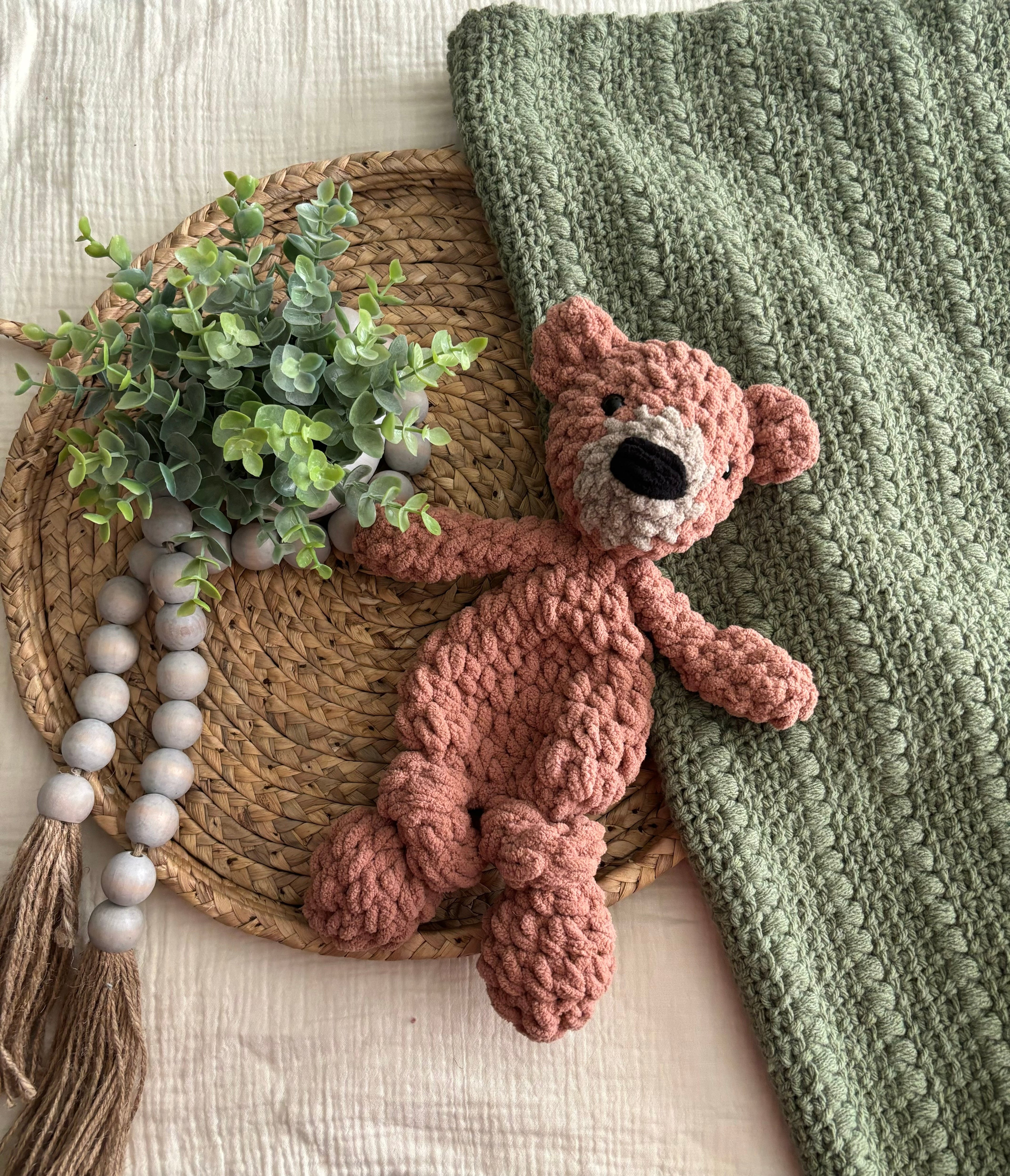 Handmade Crochet Animal Snugglers — Hand-Crocheted Stuffed Animals for Babies & Toddlers | Little Janey