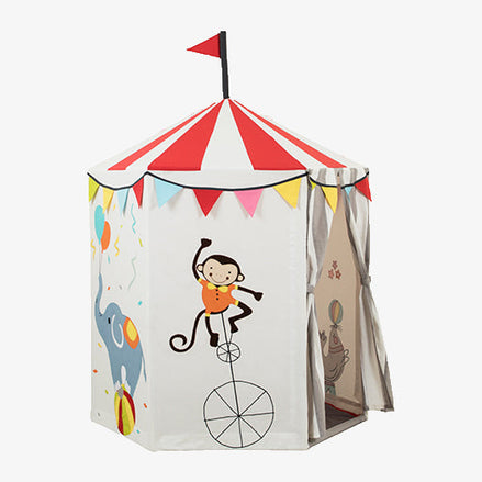 Kids Circus Tent Playhouse — Cotton Canvas Roleplay Play Tent for Children | Little Janey
