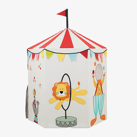 Kids Circus Tent Playhouse — Cotton Canvas Roleplay Play Tent for Children | Little Janey