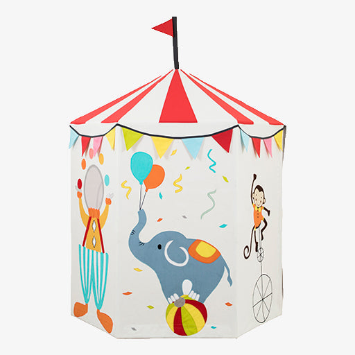 Kids Circus Tent Playhouse — Cotton Canvas Roleplay Play Tent for Children | Little Janey