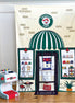 Café  Doorway Storefront with Coffee making machine