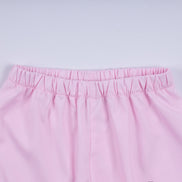 Sweet island character hand smocked ruffle pants set