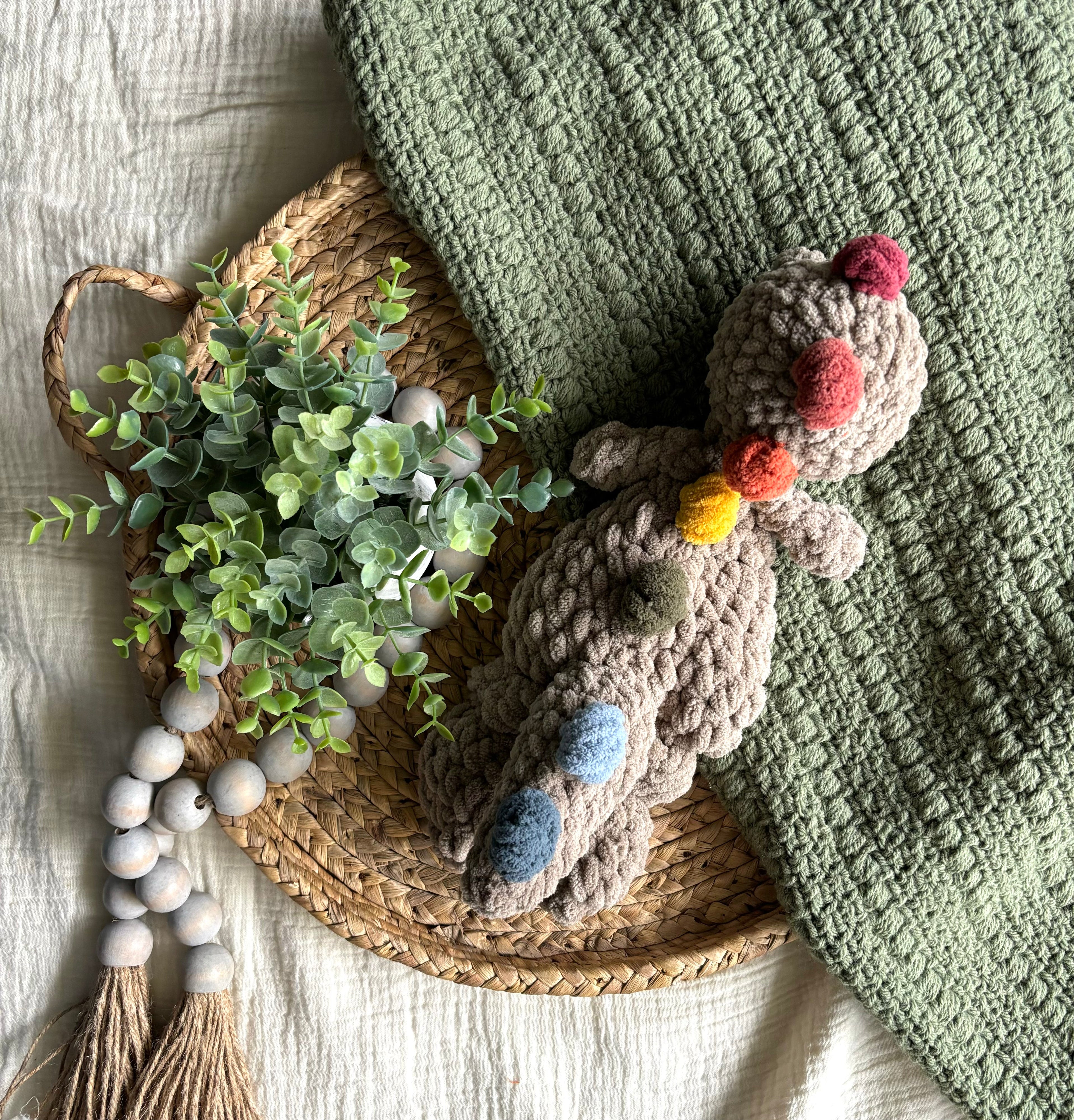 Handmade Crochet Animal Snugglers — Hand-Crocheted Stuffed Animals for Babies & Toddlers | Little Janey