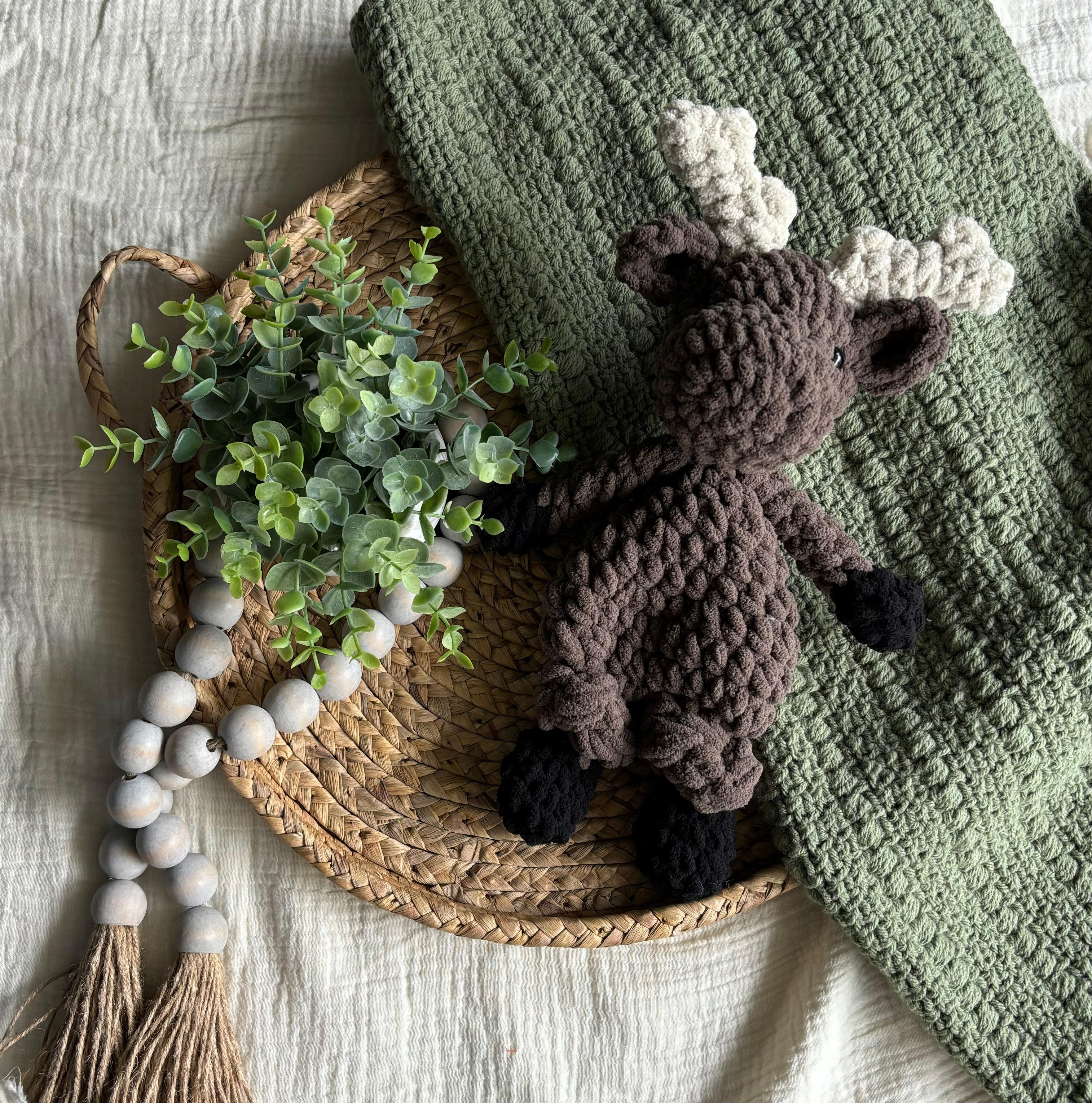 Handmade Crochet Animal Snugglers — Hand-Crocheted Stuffed Animals for Babies & Toddlers | Little Janey
