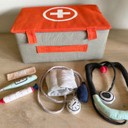 Pet Hospital Doorway Storefront with Vet's Kit