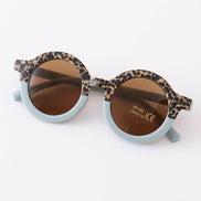 retro round sunglasses UV400 -toddler & kids