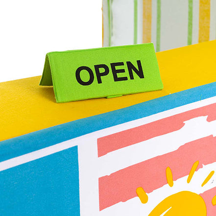 Kids Lemonade Stand – Pretend Play Storefront with Chalkboard for Toddlers