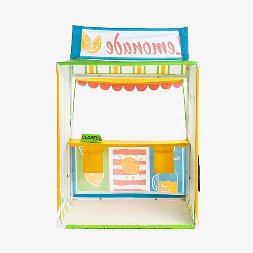 Kids Lemonade Stand – Pretend Play Storefront with Chalkboard for Toddlers