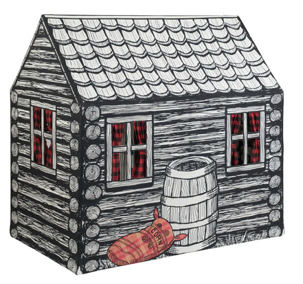 Log Cabin Play Tent for Kids