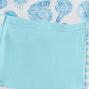 Marine creature print men top