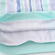 Blue stripe men swim trunks