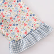 Floral print woman dress