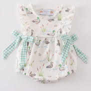 Sage Mallard Floral Bubble