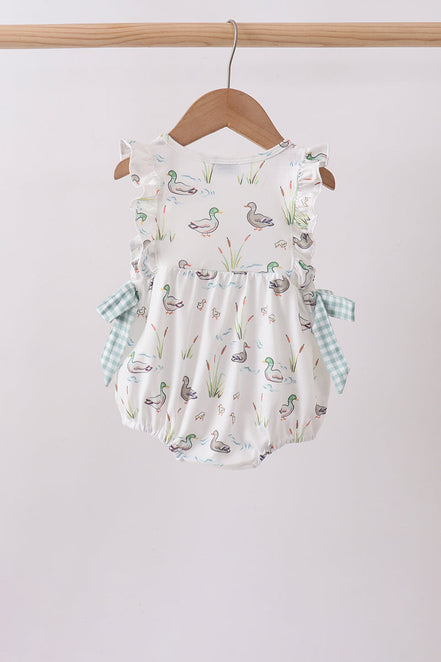 Sage Mallard Floral Bubble