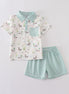 Sage Mallard Shorts Set