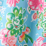 Pink floral character print mom dress