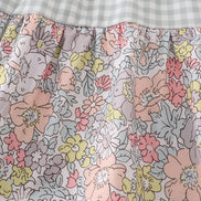 Sage pastel floral harmony mom&me gingham dress