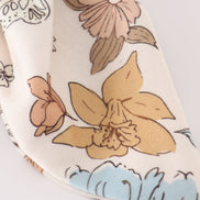 Floral print 1pc hair bow