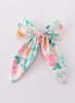 Pastel petal charm print girl sailor bow